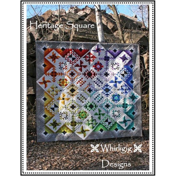 Heritage Square Quilt Pattern by Chris Hoover
