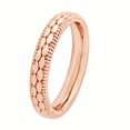 thumbnail image 3 of Bague en Argent Sterling Stackable Expressions Plaqué Or Rose Taille 9, 3 of 3