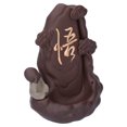 thumbnail image 3 of Backflow Incense Burner with Little Monk Ornament Household Inner Decoration Chinese Yixing Zisha ClayType C, 3 of 14