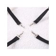 thumbnail image 3 of 1pc Black & White Polka Dot Pattern Hanging Cat Bed, Double-Sided Plus Velvet, Suitable For Small & Medium-Sized Cats In Iron Cages, 3 of 5