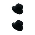 thumbnail image 3 of VONKY Bucket Hat For Sun Protection Headgear For Outdoor Adventure Caps Stylish Protection Casual Comfort Outdoor Activities black 2Set, 3 of 6