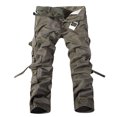 thumbnail image 1 of cllios Men's Cargo Pants Big and Tall Multi Pockets Pants Work Work Trousers Lounge Workwear Cargo Pants, 1 of 2