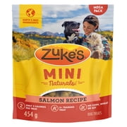 Zuke's Mini Naturals Tender Bites Salmon Recipe, Dog Treats