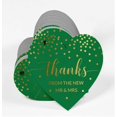 thumbnail image 3 of Inkdotpot Real Gold Foil Thanks From The New Wedding Tags Favor Hang Paper Tags 100 Pieces, 3 of 6