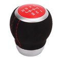 thumbnail image 3 of Car 6 Speed Gear Shift Head Ergonomic Wear Resistant Replacement Silver Ring for Models, 3 of 7
