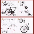 thumbnail image 4 of 1 10 Mini Bicycle Model Scale Kit Finger Bike Models Toys Retro Diy, 4 of 5