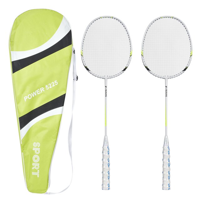 Aluminum Alloy High Elasticity Badminton Racket for Indoor/Outdoor Training