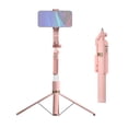 thumbnail image 1 of Graflsoa 180cm/70.8" 3-in-1 Portable Selfie Stick with 360° Rotation, Anti-Shake Handle, Aluminum Alloy Extendable Rod, Tripod Base, Phone Clip, Standard 1/4" Screw, Remote Control (Battery, 1 of 7