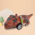 thumbnail image 2 of Jouet Véhicule à Rétrofriction E Brachiosaure Petit Modèle de Simulation Dino Voiture à Inertie, 2 of 4