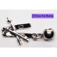 thumbnail image 5 of Dave The Bunny Ski Charm With Stainless Steel Connector Bead, Metal Alloy Skis And Poles Pendant For Bracelets, Necklaces, Keychains And Personalized Ski Gear, 5 of 5