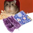 thumbnail image 1 of FLAMEEN With Hook Hamster Bed, Hamster , Sugar Glider Mink Hamster For Squirrel, 1 of 8