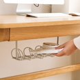 thumbnail image 4 of Coofit Cable Management under the Table Cable Rack Cable Organizer for Office Home, 4 of 10