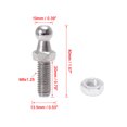 thumbnail image 2 of Unique Bargains 4 Set 10mm Car Gas Strut Ball Stud Silver Tone for Gas Struts Shock, 2 of 5