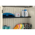 thumbnail image 4 of Trousse d’étagère pour remise horizontale Suncast – Accessoire d’étagère en résine pour grandes remises horizontales, capacité de 50 lb, 4 of 9
