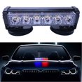 thumbnail image 2 of High Intensity 6 LED Magnetic Emergency Strobe Light with Remote Control and USB Rechargeable for Vehicle Safety, 2 of 8