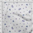 thumbnail image 3 of oneOone Cotton Poplin Fabric Leaves & Flower Floral Print Fabric BTY 42 Inch Wide, 3 of 4