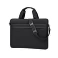 thumbnail image 2 of Yrmaups Laptop Bag, 15.6 Inch Shoulder Tote for Notebook, Polyester Padded Computer Case, Water Resistant Business Travel Briefcase, Fits 14.1 Inch, 2 of 7