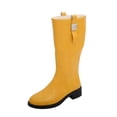 thumbnail image 3 of Sentmoon Bottes Hautes pour Femmes Bottes d'Hiver pour Femmes Femmes à la Mode Décontractées d'Hiver Style Britannique Qualité Faites à la Main Longues Bottes, 3 of 10