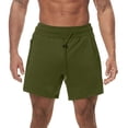 thumbnail image 1 of Diufon Men's Athletic Shorts Drawstring Waisted Outdoor Sport Shorts Spring Summer Hiking Shorts with Pockets, 1 of 6