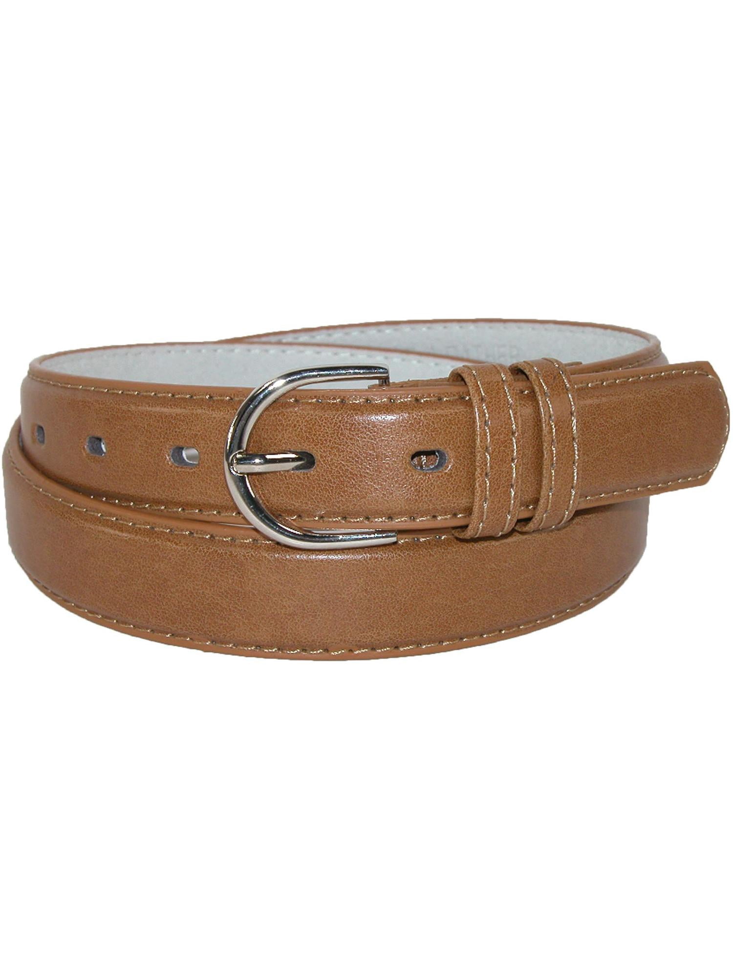 CTM® Ceinture Habillée en Cuir 1 1/8 Pouce (Femme)