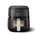thumbnail image 1 of Philips 2000 Series Air Fryer with Window, 4.2 Liter Capacity, RapidAir Technology, Black, 1 of 8
