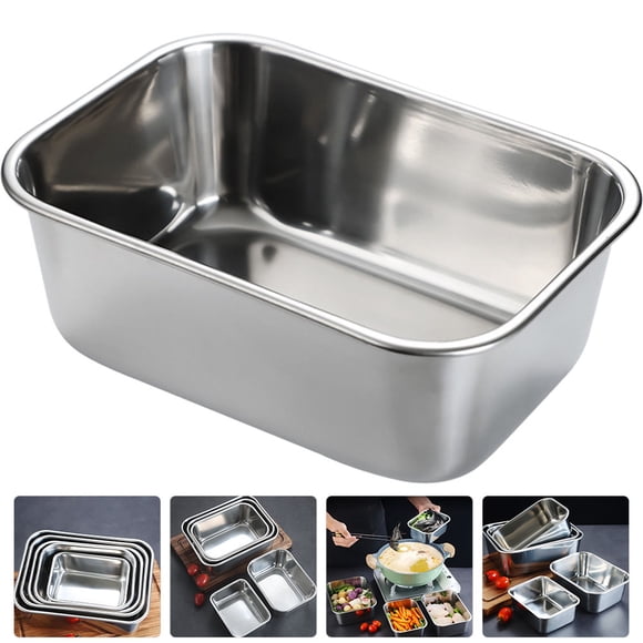 WRISTBIQUE Metal Dinner Plates Simple Design Dining Room 1Pack