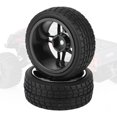 thumbnail image 4 of High Grip RC Car Wheel Tire, RC Car Tire, High Resilience For 1/10 RC Car RC On-road Car RC Model Car RC Racing Car, 4 of 8