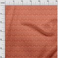 thumbnail image 2 of oneOone Popeline de Coton Tissu Rouge Clair Rayé & Triangle Géométrique Matériel de Robe Tissu Imprimé Tissu au Mètre 42 Pouces de Large, 2 of 4
