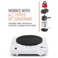 thumbnail image 3 of Maxi-Matic ESB-301F Brûleur Simple Elite Cuisine 1000 Watts, Blanc, 3 of 7