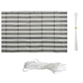 thumbnail image 2 of Filet d'Ombrage pour Balcon Écran d'Intimité de Balcon Couverture de Remplacement Anti-Soleil Rafraîchissant Résistant aux Intempéries Clôture Pare-Vent pour Extérieur Cour Arrière Patio Gris Pâle, 2 of 9