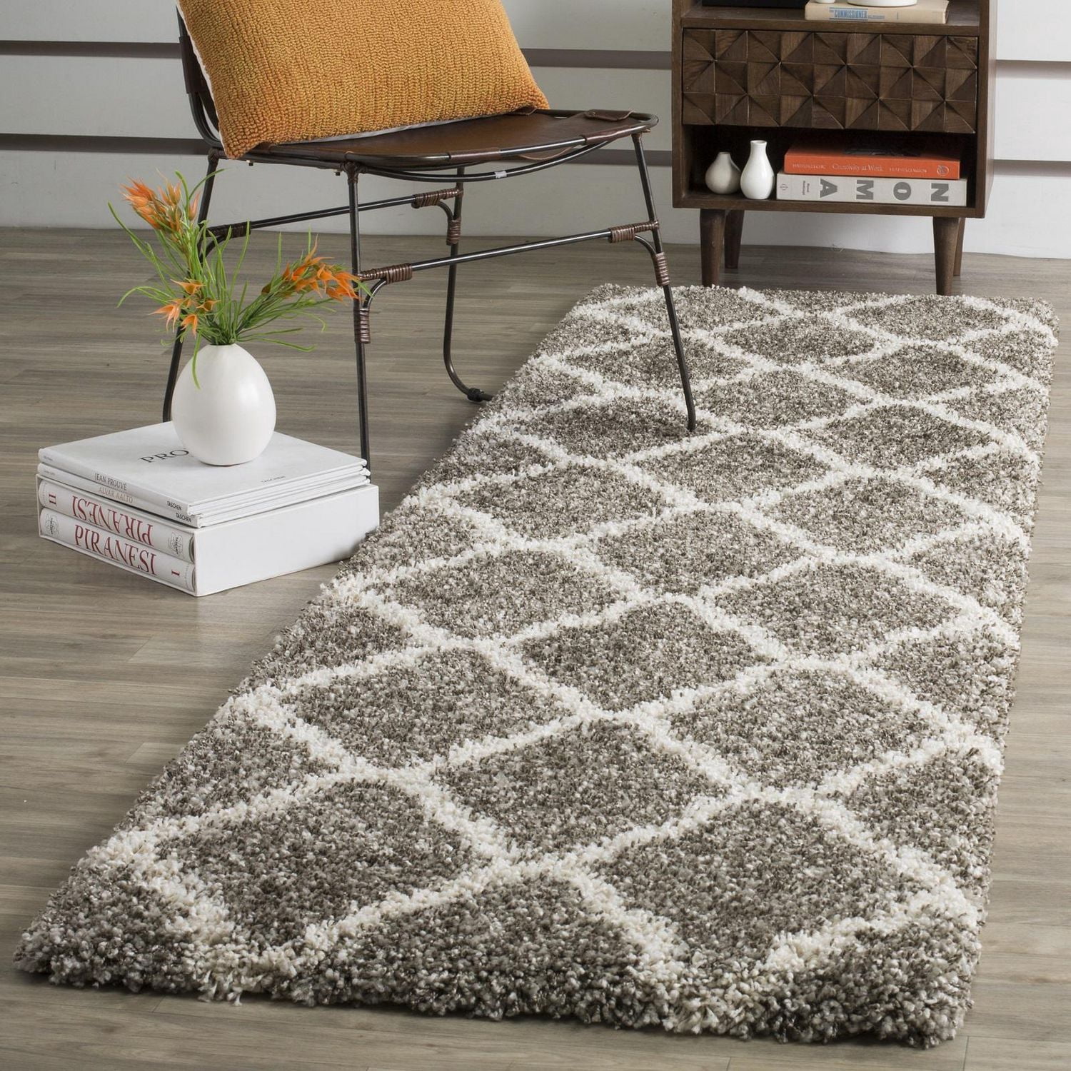 Safavieh Hudson Aline Geometric Shag Area Rug