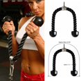 thumbnail image 4 of Tricep Ropes Pull Down Rope Cable Attachment Handle for Gym Home Fitness Bodybuilding New, 4 of 6