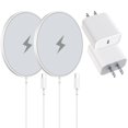 thumbnail image 1 of Magnetic Wireless Charger Fast Apple Mag-Safe Charger for iPhone 16 Pro Max/16 Pro/iPhone 15Pro Max/15 Plus/14/13/12/AirPods 3/2/Pro/Pro 2 Magnet Charging, 1 of 7