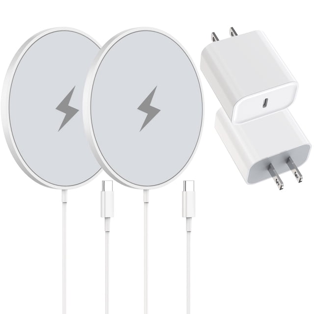 Magnetic Wireless Charger Fast Apple Mag-Safe Charger for iPhone 16 Pro Max/16 Pro/iPhone 15Pro Max/15 Plus/14/13/12/AirPods 3/2/Pro/Pro 2 Magnet Charging