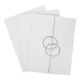 thumbnail image 1 of 1 Set Trifold Poster Board Paperboard Folding Presentation Board Display Boards With Double Side Tapes, 1 of 5