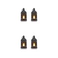 thumbnail image 4 of Ruiboury 2pcs/set Set Mood Flickering Candlelight Of Black Lanterns Size Innovative black-2PCS 2Set, 4 of 6