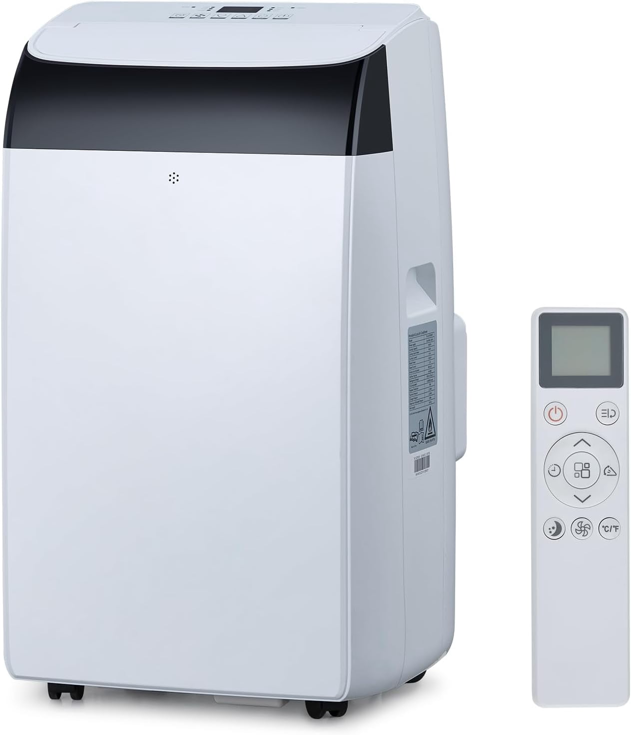 Ourlova Portable Air Conditioner CuisinAid 3 in 1 Air Conditioner 14000BTU with Sleep Mode Auto Swing Cooling Dehumidifier Fan Modes For Home Up To 700 Sq FT