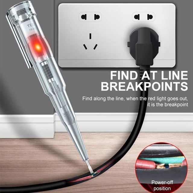 Responsive Electrical Tester Pen, Dedicated For Testing Continuity And Disconnection, Intelligent Multifunctional Sensing