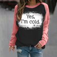 thumbnail image 1 of Chandails à Capuchon de Mode pour Femmes 2023 T-shirt Imprimé Manches Longues Blouse Col Rond Hauts Décontractés Chandail en Molleton 50 % de Rabais Liquidation Costumes Halloween/noël, 1 of 5
