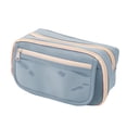 thumbnail image 2 of Boovnll Trousse à Crayons, Grande Capacité Portable Multi-Couches, Trousse à Crayons avec Fermeture Éclair pour Maison, Bureau, Rangement, Trousse à Crayons, 2 of 8
