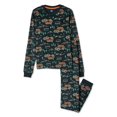 thumbnail image 1 of George Boys' Velour Pajama 2-Piece Set, 1 of 2
