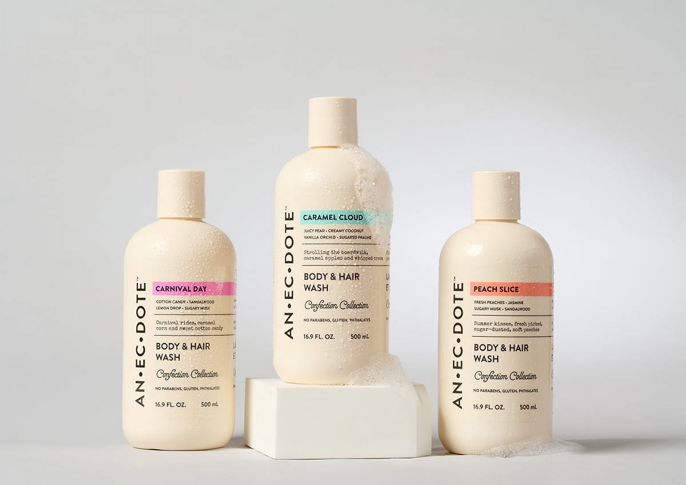 Anecdote Body and Hair Wash, Carnival Day, 16.9 FL OZ