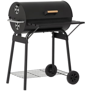 Outsunny 30" Charbon portable BBQ Grille, portable BBQ avec plateau de stockage