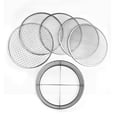thumbnail image 2 of Stainless Steel Garden Potting Bonsai Compost Soil Sieve with 5 Filters, 2 of 10