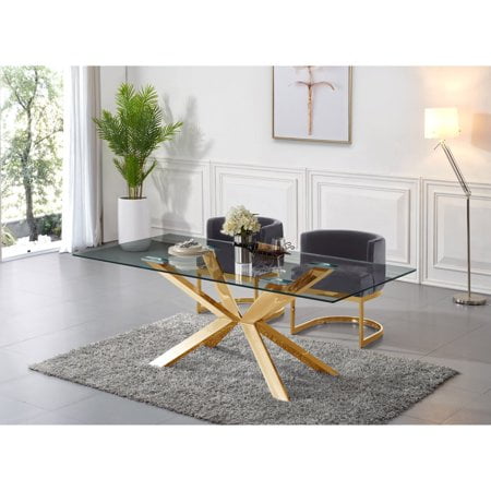 Meridian Furniture Inc Gianna Velvet Dining Chair
