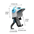 thumbnail image 1 of Cycling Phone Bracket For Helmet Mount With Sun And Rain Protection, Adjustable Multi Angle Design, One Click Tightening, Fits Most Smartphones With Or Without Case, 1 of 2