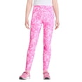 thumbnail image 1 of Athletic Works Girls' Printed Active Legging, 1 of 6