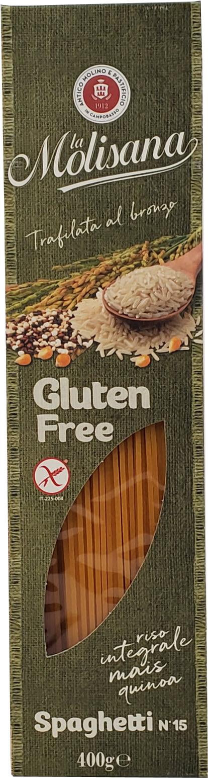 La Molisana - Gluten-Free Spaghetti - 400g - 1ct - Authentic Italian "Al Dente" Texture Without the Gluten (1ct)