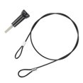 thumbnail image 2 of 60cm Stainless Steel AntiLost Tether Lanyard with 1/4in Screw for GOPRO/OSMO Action, 2 of 8