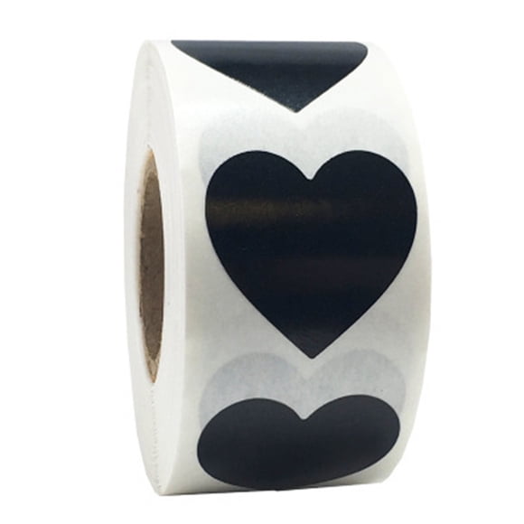 Autocollant de Saint-Valentin Love; Décoration d'Autocollants; Ruban d'Autocollants; (500 Pcs par Rouleau)